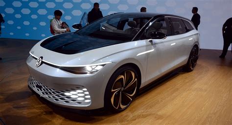 Vw Id Space Vizzion Concept Is An Electric Gt Estate Thats Heading