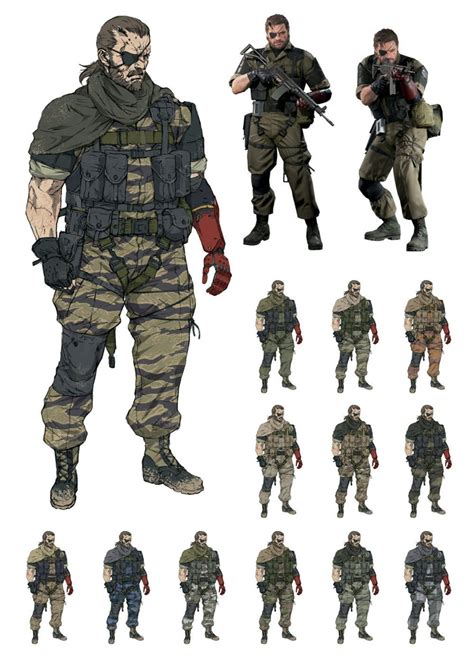 Big Boss Concept Art From Metal Gear Solid V Art Artwork Gaming