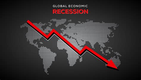 Global Recession Background Illustration Of Economic Recession With