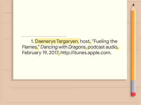 Do you need to cite a podcast with apa referencing? Simple Ways to Cite a Podcast - wikiHow