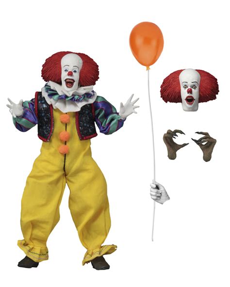 neca it 8 clothed action figure pennywise 1990 neverland toys and collectibles
