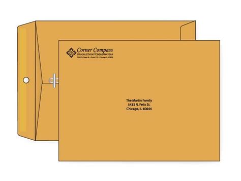 For a residential address, the format is to list the recipient's name first, then their street address. How To Mail An Evelope With Clasps - bluesos