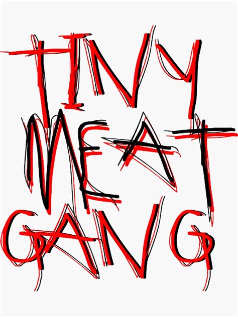 Cody Ko Tiny Meat Gang Sticker By Wowiee Redbubble