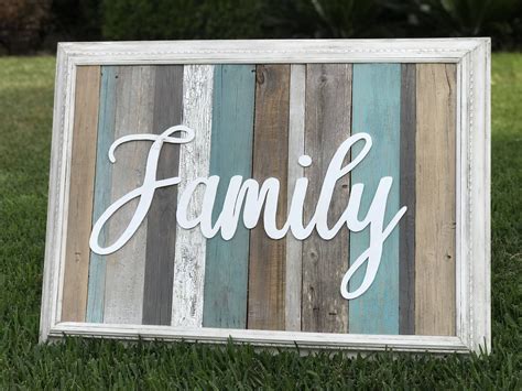 Jun 24, 2021 · ashandaspenhandmade is a small etsy shop that specializes in personalized home decor. 013 - "Family" wall art by DenollieDecor on Etsy | Family wall art, Rustic family sign, Family wall