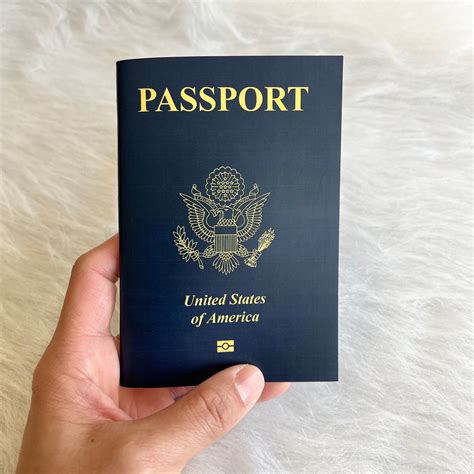 Pretend Passport Play Passport For Kids Personalized Play Etsy