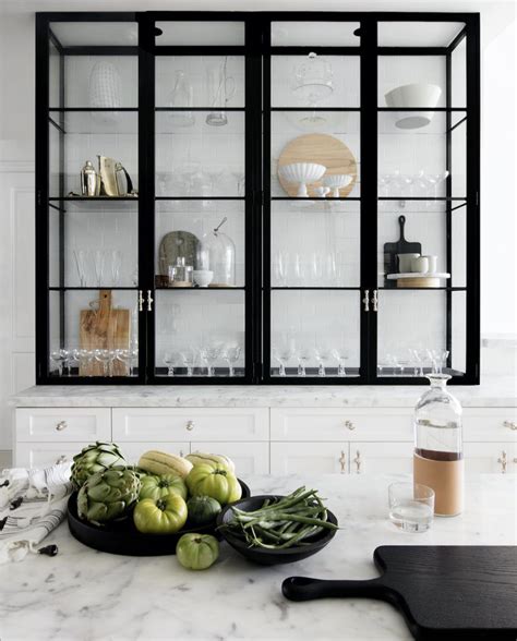 Open kitchen cabinets are a definite trend in. Trending: The New Open Shelving - The Identité Collective