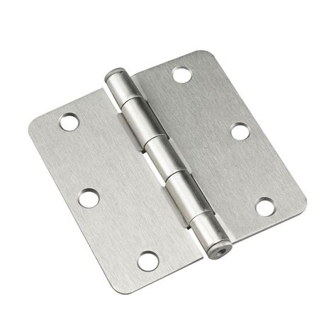 1 pair cabinet hinges brushed nickel face/black/brushed brass mount hinges for kitchen cabinets self measurement: Richelieu Hardware 3-1/2 in. x 3-1/2 in. Brushed Nickel ...