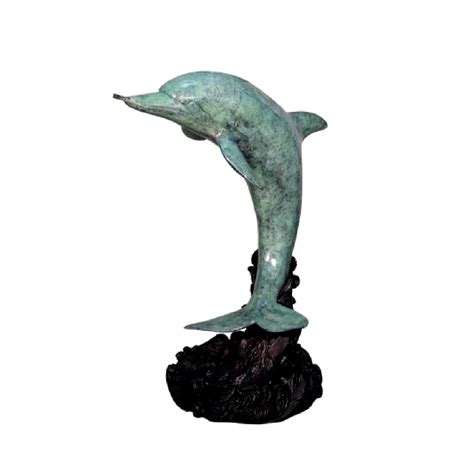 Dolphin Fountain Sculpture Bronze Collection