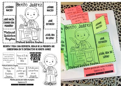 Con material didáctico para preescolar aprender matemáticas y leer es divertido para los niños. Maravilloso material interactivo de Benito Juárez ...
