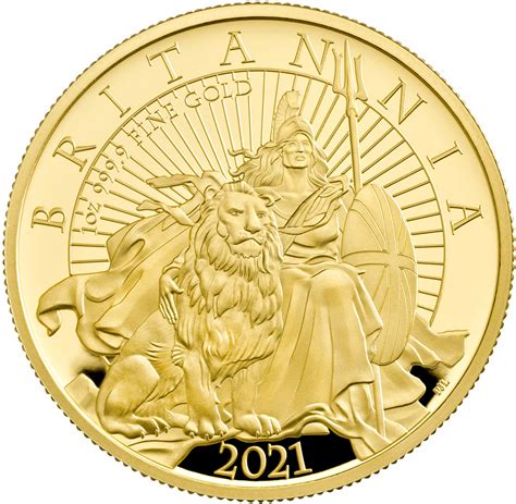 Gold Ounce 2021 Britannia Proof Coin From United Kingdom Online