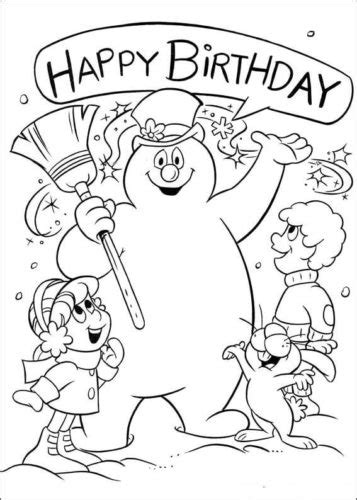 Toddlers, preschoolers, big kids, teens and adults! 27 Free Frosty The Snowman Coloring Pages Printable