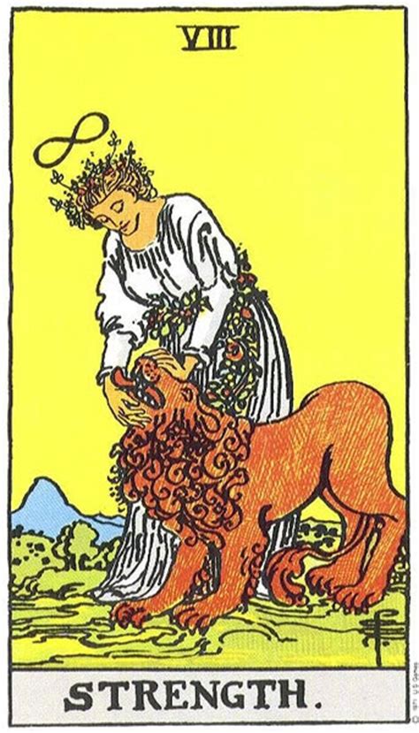 Tarot card by card will help you master the cards in a hip, modern, and fun way! The maiden and the beast: Strength and Lust - Astrology and Horoscopes by Eric Francis