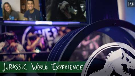 Jurassic World Vr Experience Dave And Busters Youtube