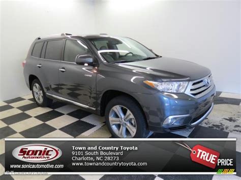 2013 Magnetic Gray Metallic Toyota Highlander Limited 4wd 81524819