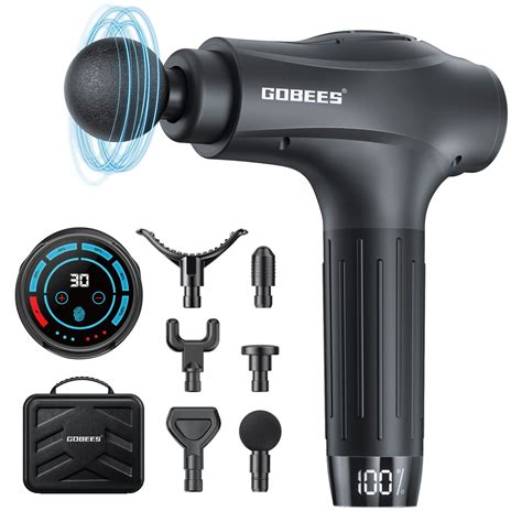 Buy Gobees Massage Gun Deep Tissue Percussion Muscle Massager For