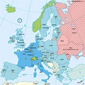 Diercke Weltatlas - Kartenansicht - Europäische Zusammenschlüsse ...