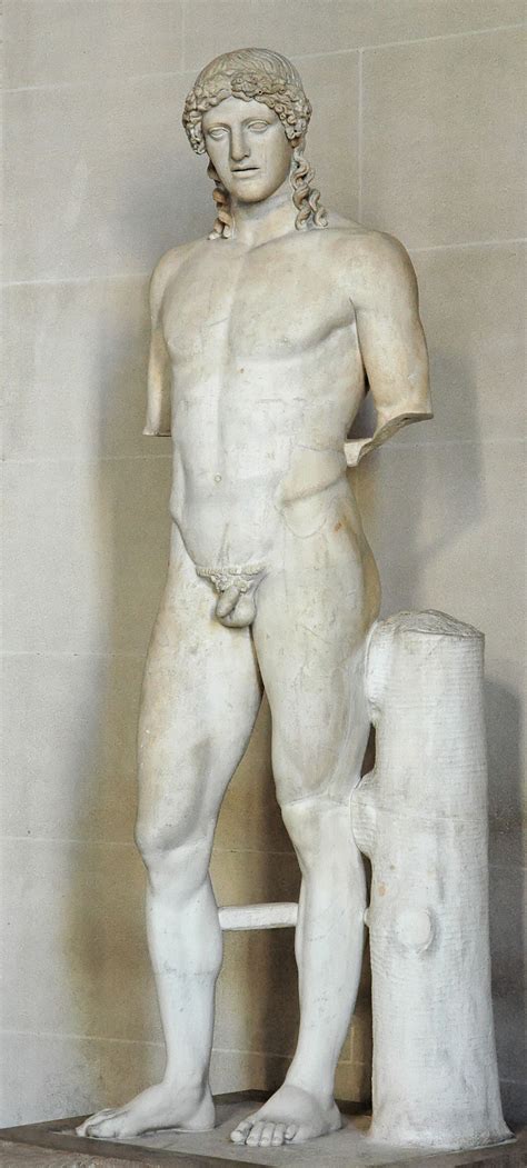 Apollon du type de l Apollon de Cassel Epoque impériale début du IIe siècle ap J C d