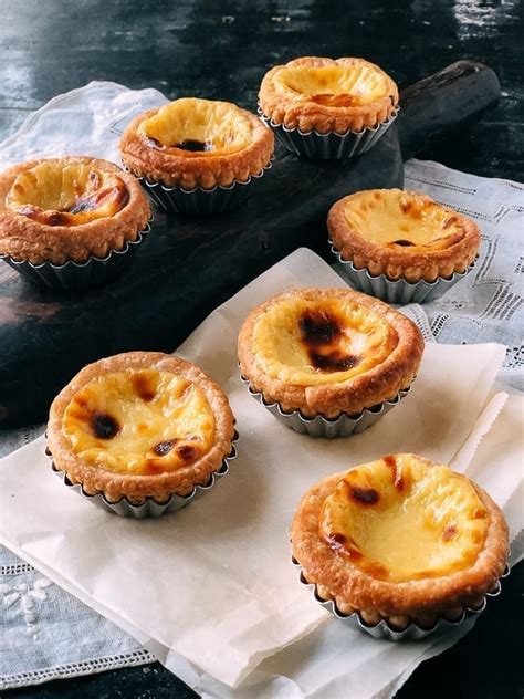 Portuguese Custard Tarts Pasteis De Nata The Woks Of Life