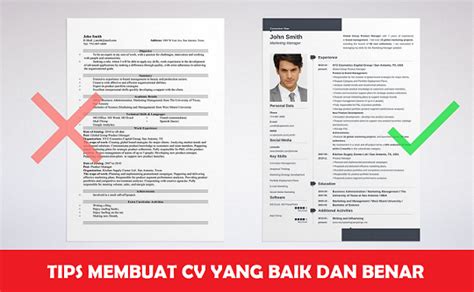 Tips Membuat Cv Yang Baik Dan Benar Agar Cv Kita Dilirik Hrd Amplopcoklat