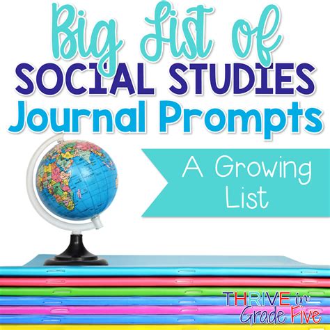 Journal of ecumenical studies vol 44, no 2 by leonard swindler. Big List of Social Studies Journal Prompts - A Growing ...