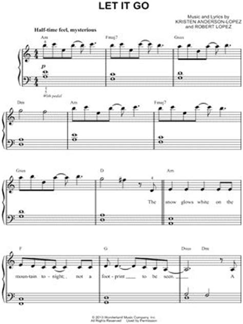 Choose from zombies disney musical sheet music for such popular songs as someday, stand, and fired up. "Let It Go (Movie Version)" from 'Frozen' Sheet Music (Easy Piano) in A Minor (transposable ...