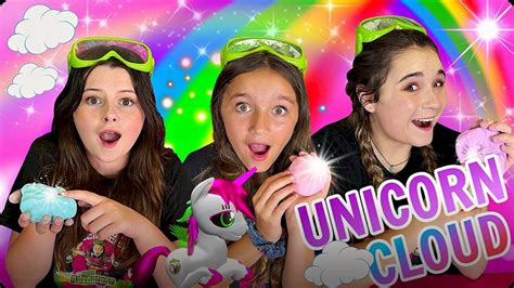The Wild Adventure Girls Unicorn Cloud Dough Video Discover Fun And