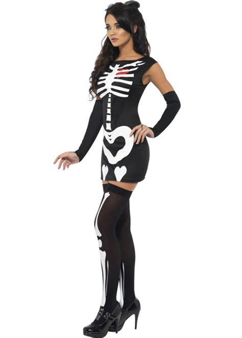 Ladies Sexy Skeleton Halloween Costume Ladies Sexy Skeleton Costume