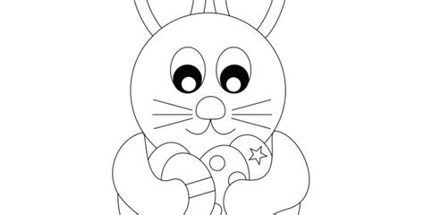 Chez le lapin mâle adulte, les testicules du mâle sont bien visibles et placés un peu plus haut que le une simple pression suffit à faire sortir le pénis. Dessin Lapin Simple - GreatestColoringBook.com