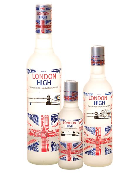 London High Triple Distilled Luxury English Vodka Oasis