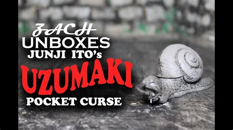 Zach Unboxes A Uzumaki Pocket Curse Tsumurathe Snail Junji Ito The