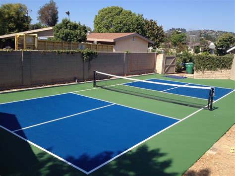 Pickleball Courts Traditional Garden Los Angeles By Sportmaster