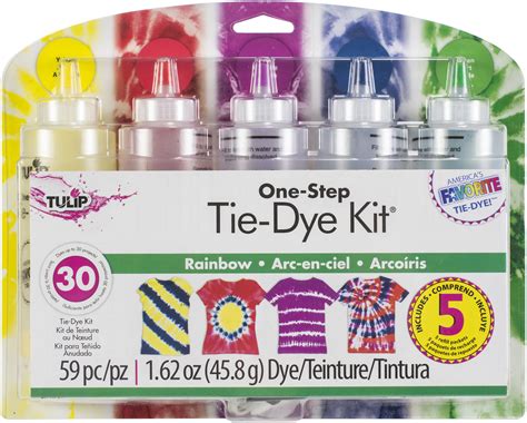 Tulip One Step 5 Color Tie Dye Kits Rainbow162oz Ebay