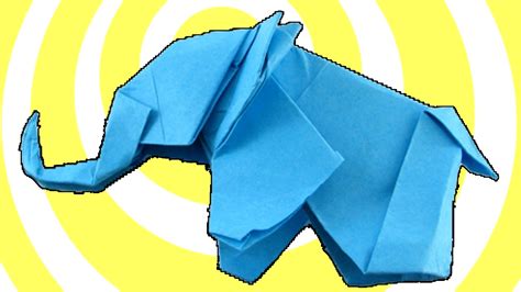 Origami Elephant Video Tutorial Instructables