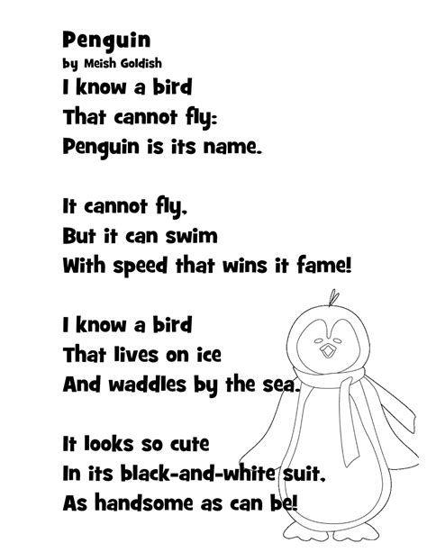 Poetry For 3rd Graders