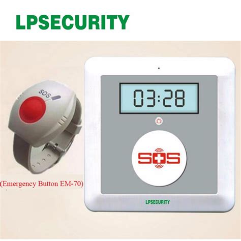 They provide peace of mind and a sense of security. GSM SOS elderly Alarm unit K4 with emergency alert Andriod ...