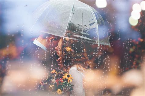 Download the background for free. Married Couple Romantic Umbrella Raining Weeding, HD Love, 4k Wallpapers, Images, Backgrounds ...