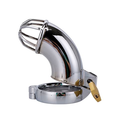 Male Cbt Chastity Cage Stainless Steel Prevent Cheating Penis Bondage