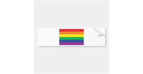 Regenbogen Freiheits Gay Pride Flaggen Symbol Autoaufkleber Zazzlede
