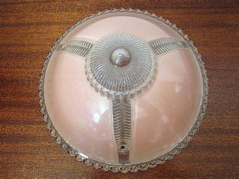 Hans agne jacobsson ceiling light 1960 s sweden retro home. Vintage 50s Pink Beaded Dome Glass Ceiling Light by ...