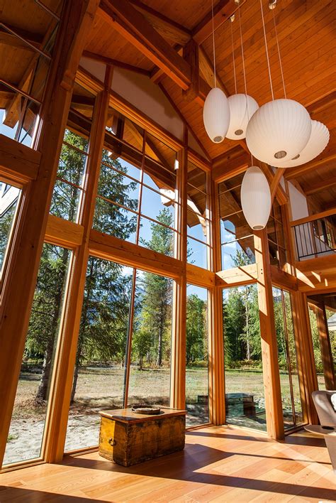 Revelstokes Jacob Residence Timber Frame Lodge A Stunning Example Of