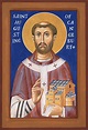 St Augustine of Canterbury - Aidan Hart Sacred Icons