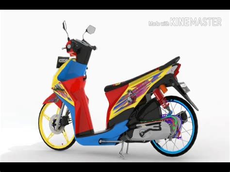 Ingin buat animasi atau kartun sederhana? 25+ Inspirasi Keren Gambar Kartun Motor Beat Thailook - Mopppy