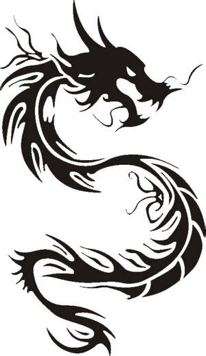 Chinese Tattoos Tribal Dragon Chinese Ideas Zentrader