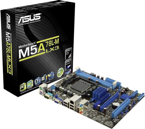 Asus M5a78l M Lx3 For Amd Processor Motherboard Asus