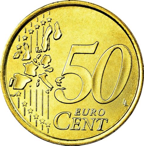 50 cents d'euro (1ère carte) - Italie – Numista