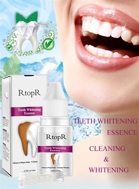 Rtopr Teeth Whitening Essence Powder Oral Hygiene Cleaning Serum