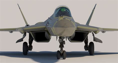 Sukhoi Su57 Prototypes 3d Model Turbosquid 1403434