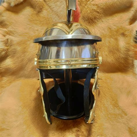 Optio Roman Helmets Cosplay Mask Lively Wearable Roman Centurion Helmet