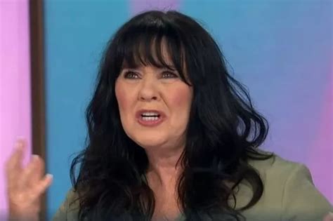 Loose Womens Coleen Nolan Halts Show To Issue Message To Itv Star Getting On Her Nerves