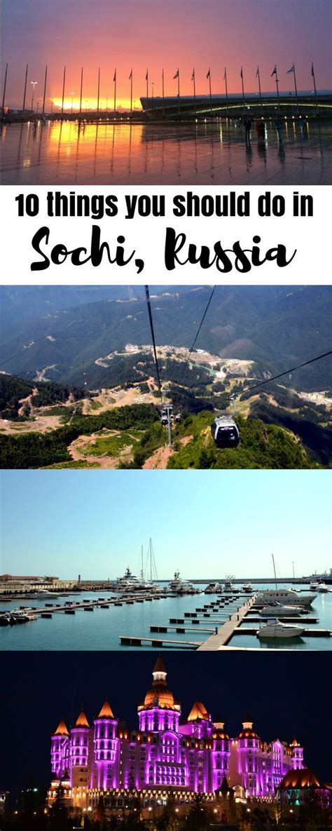 10 Best Things To Do In Sochi In Summer And In Winter Russia Russia